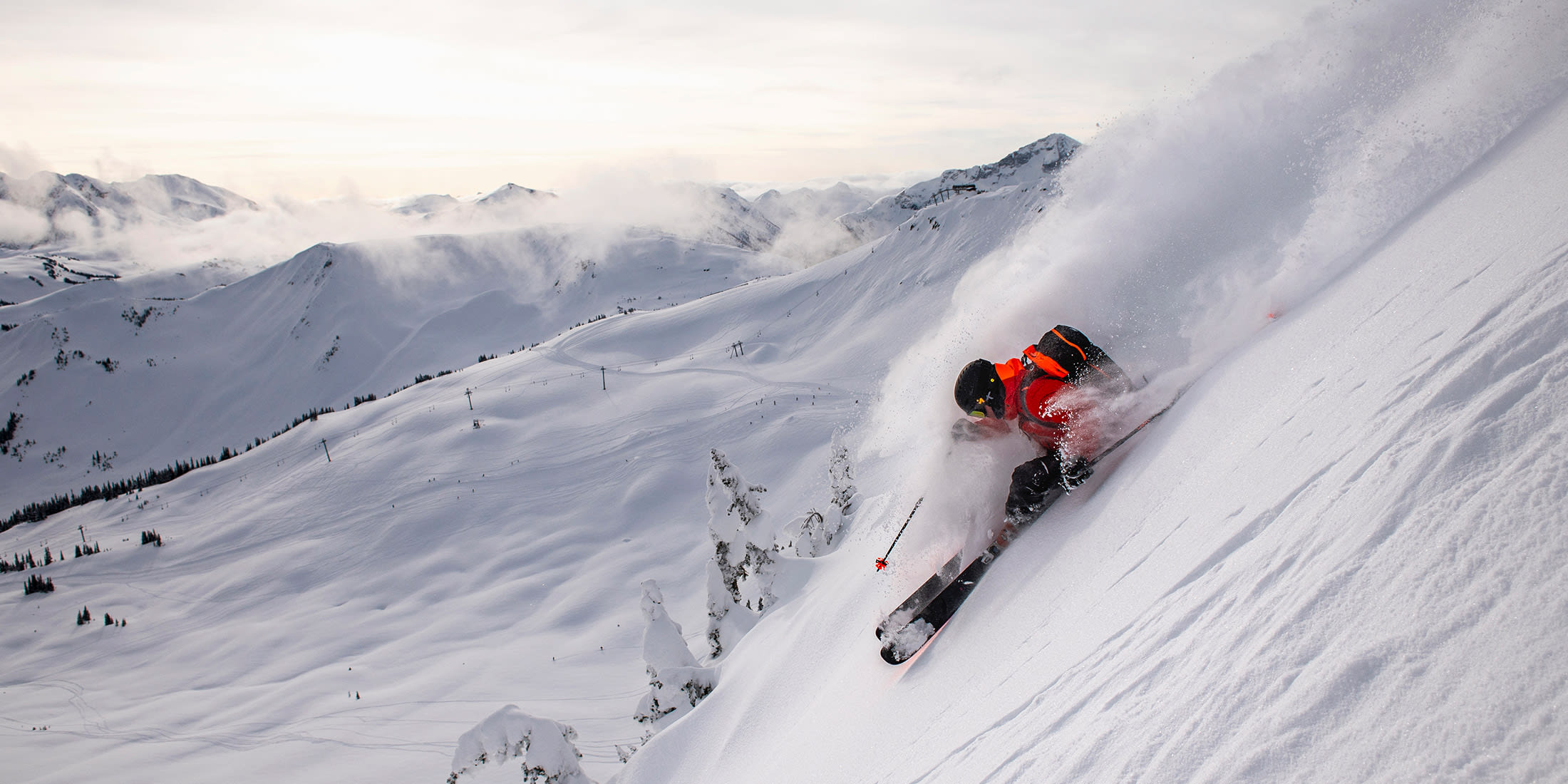 Winter Skiing in Whistler, BC