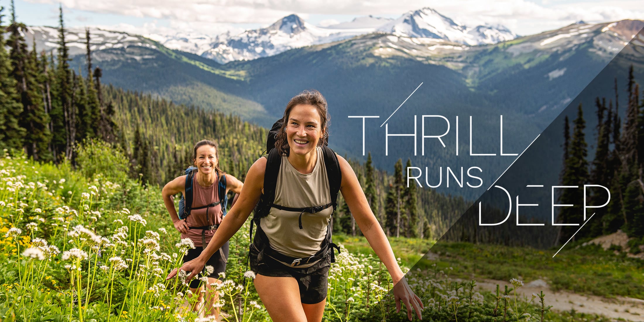 Alpine hiking at Whistler Blackcomb