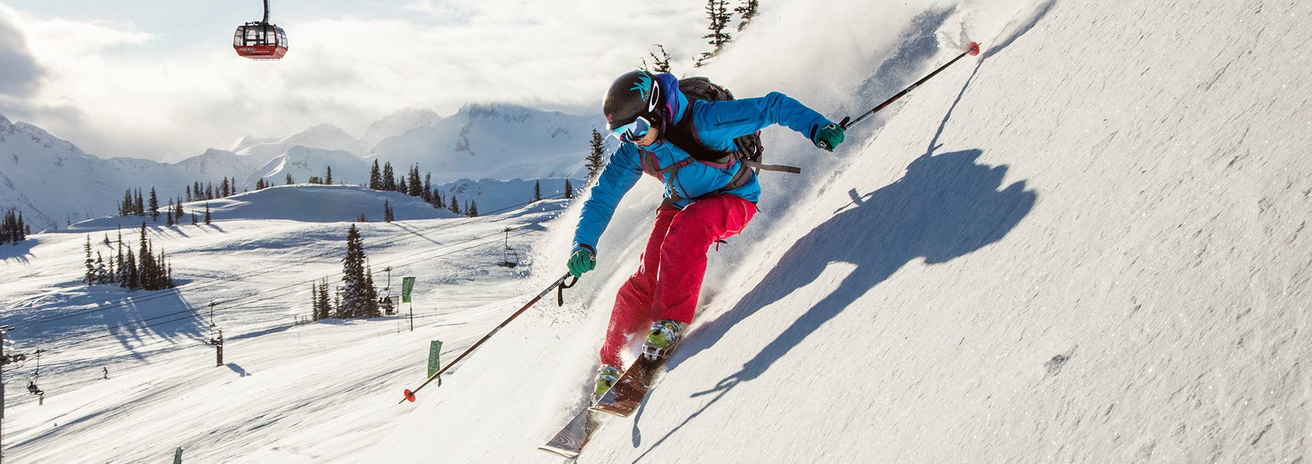 Skiing Whistler Blackcomb Canada