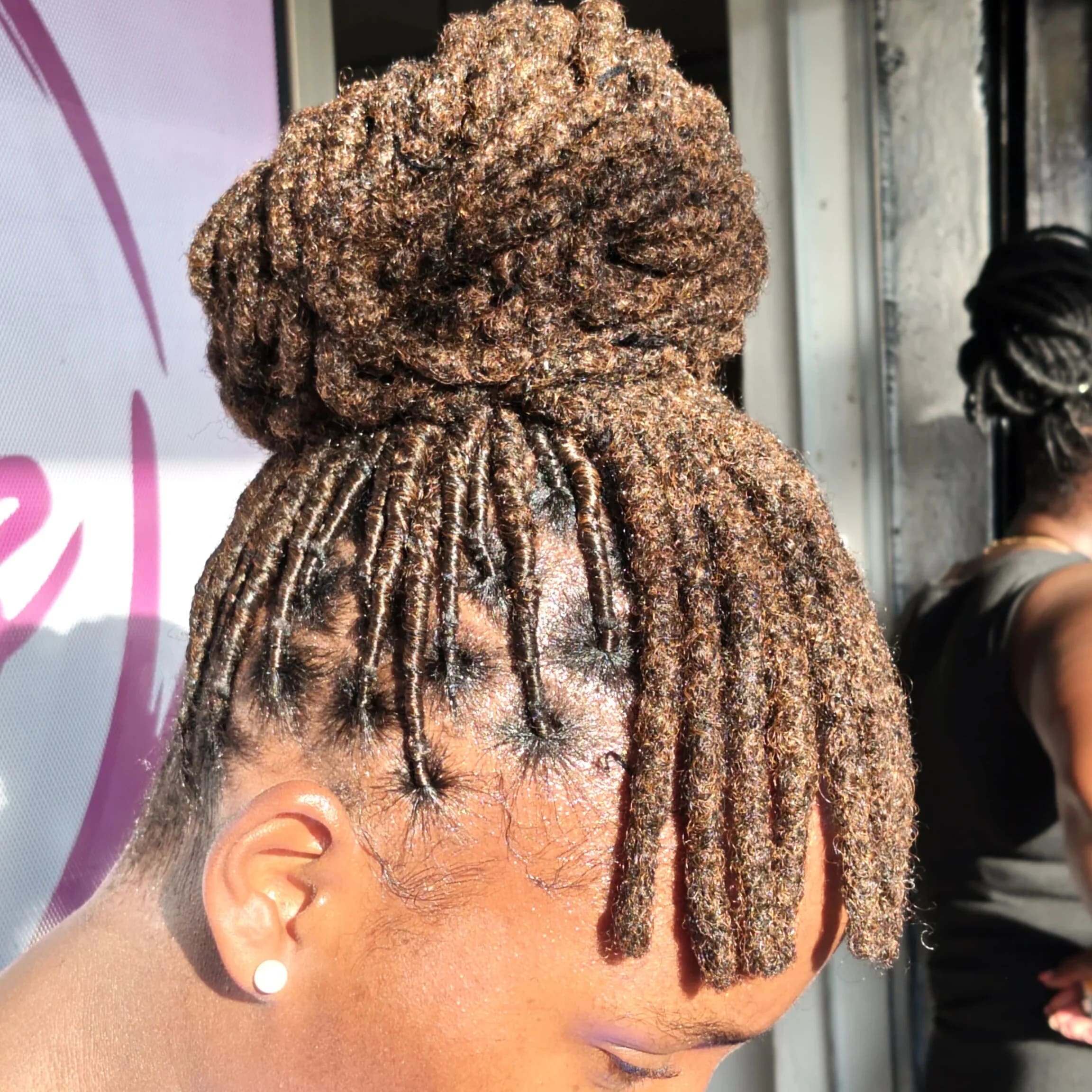Loc Updo