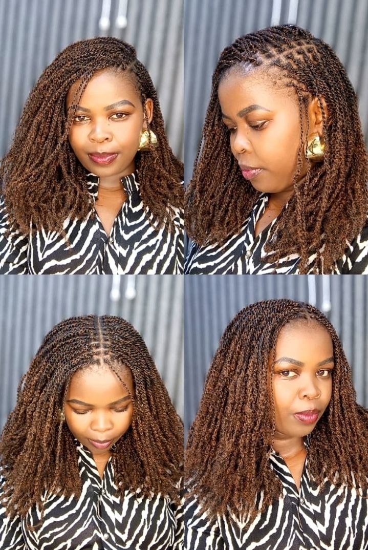 Micro twists protective style at Fabz Hair Nairobi