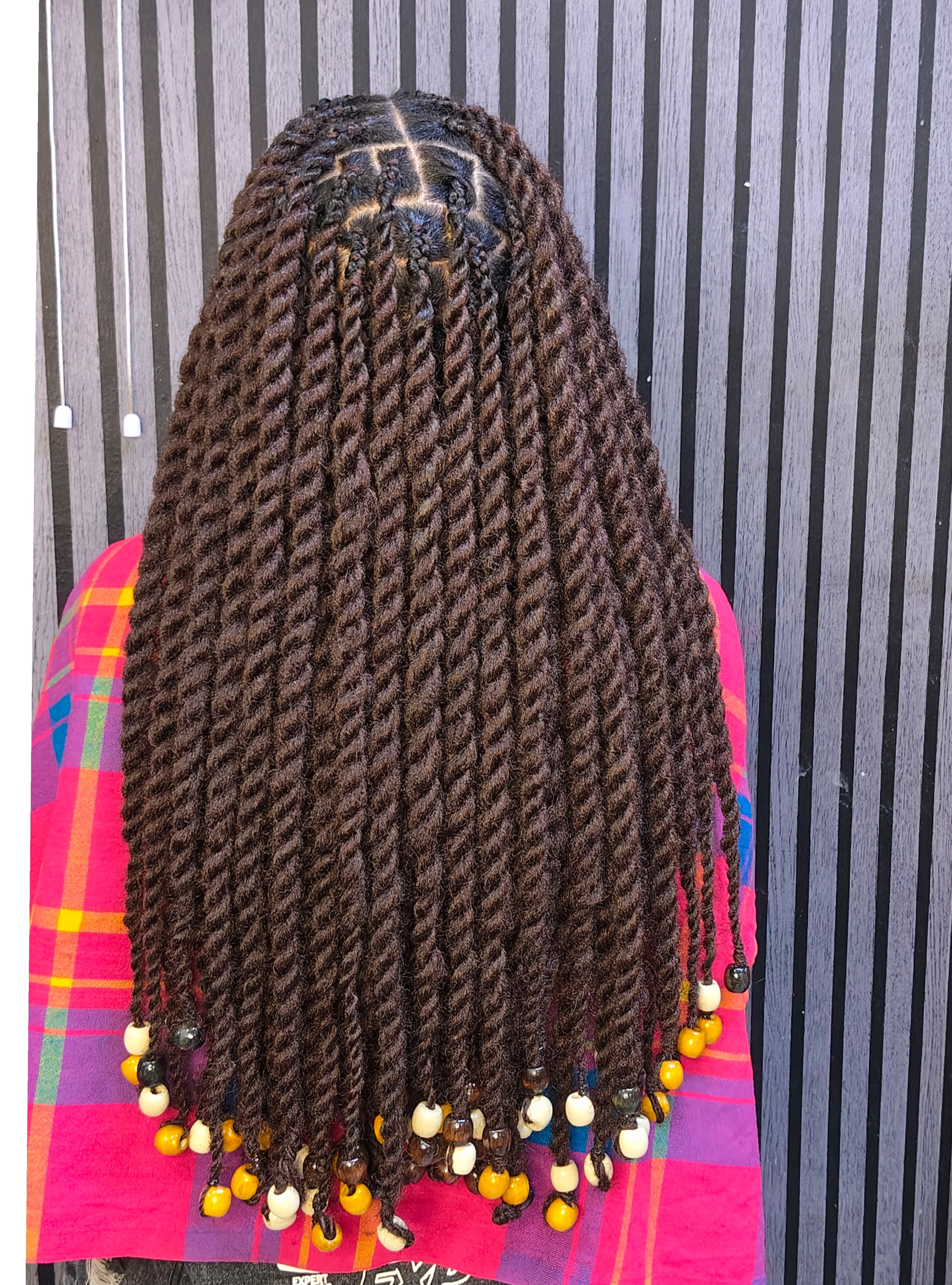 Chunky Marley locs at Fabz Hair Nairobi