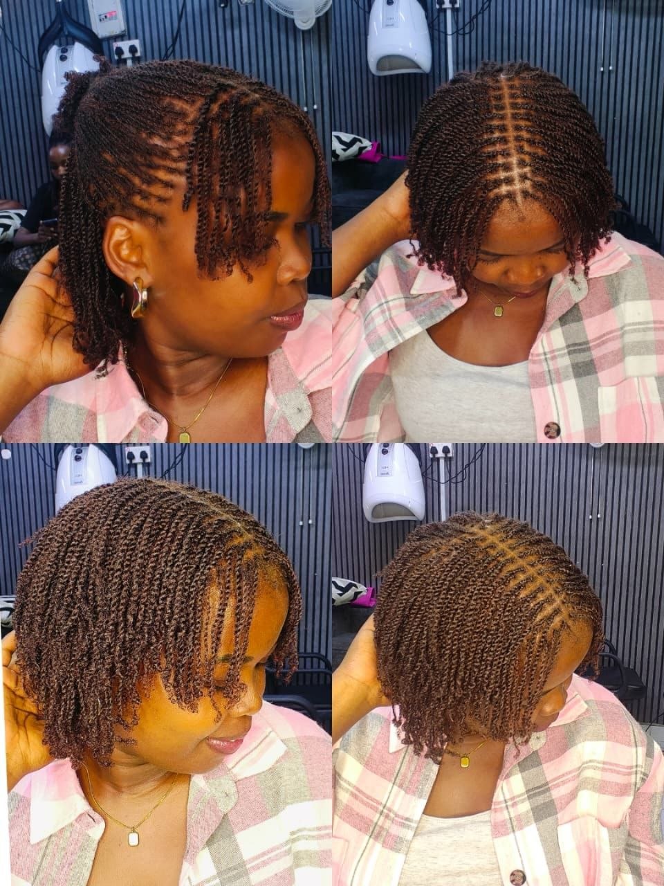 Micro locs at Fabz Hair Nairobi