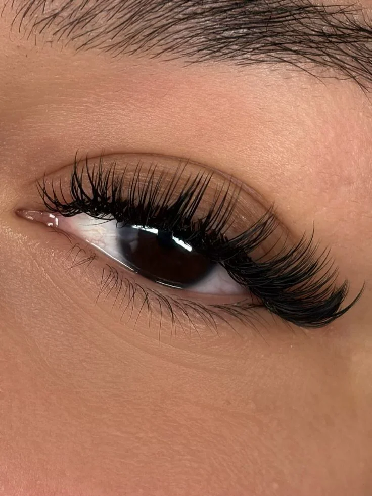 Hybrid lash extensions at Fabz Hair Nairobi