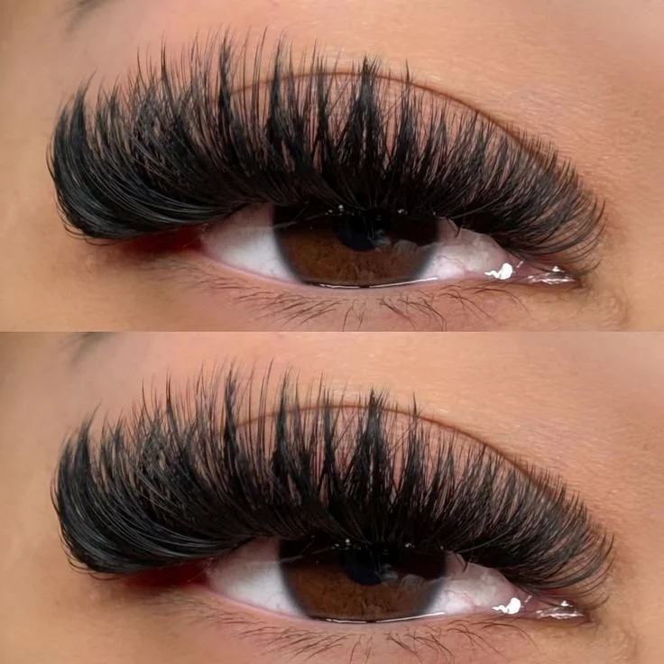 Mega volume lash extensions at Fabz Hair Nairobi