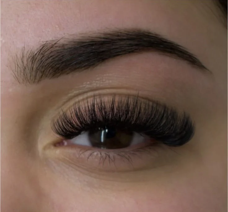 Volume lash extensions at Fabz Hair Nairobi