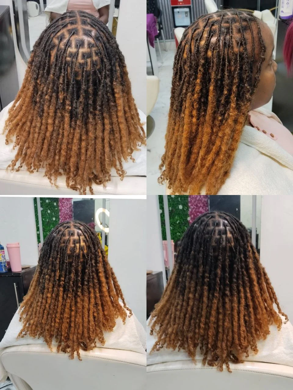 Semi human hair locs at Fabz Hair Nairobi