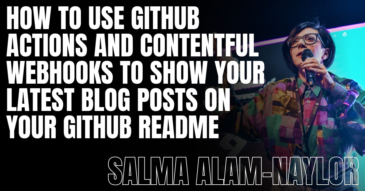 Use GitHub actions to show latest posts on a GitHub README