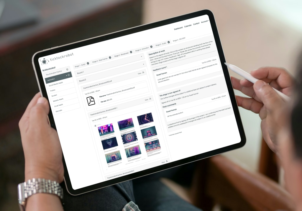 Post image for Case Study: ticktockrobot – a Blend CRM client portal