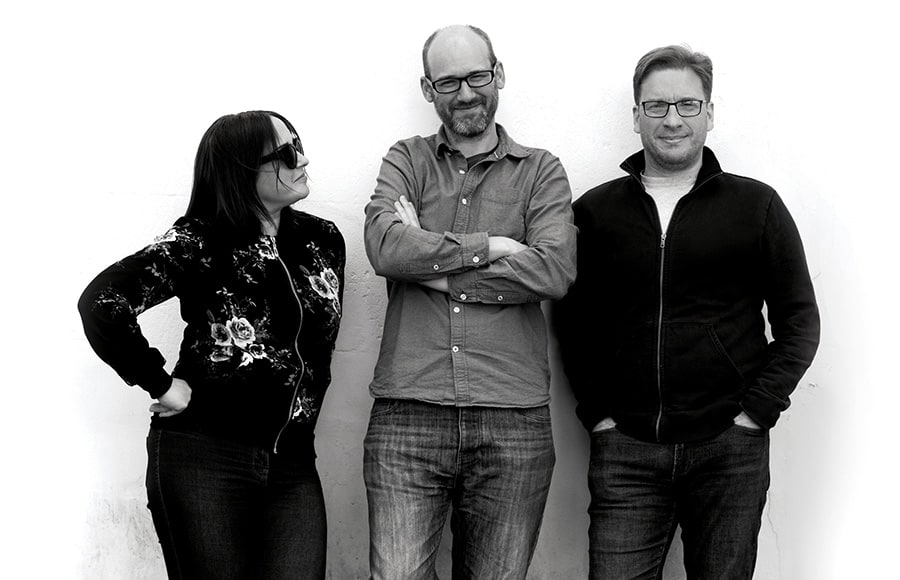 Milly, Steve and James. Directors of Whitespace