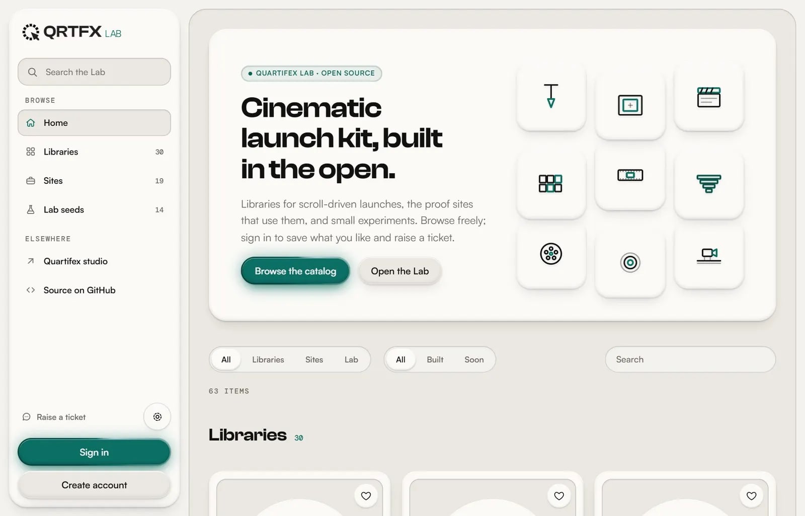 The Lab, our open-source launch kit