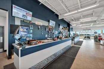 Image of the parts counter