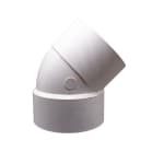 pvc d/l elbow 45 str image 1