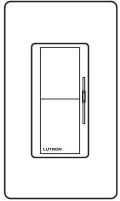 lutron dvcl-253ph-wh-c image 1