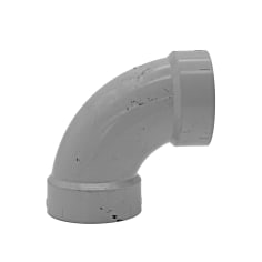 pvc dwv 90 elbow image 1
