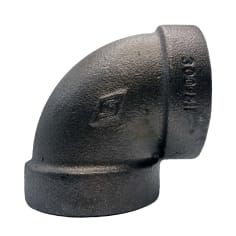 blk mall 300# 90 elbow image 1