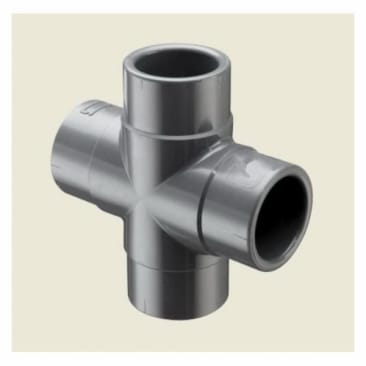PVC SCH 80 CROSS Image 1