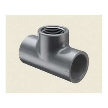 PVC SCH 80 TEE S/S/F Image 1