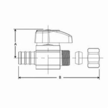 BRASSCRAFT G2BRPX14X C Image 1