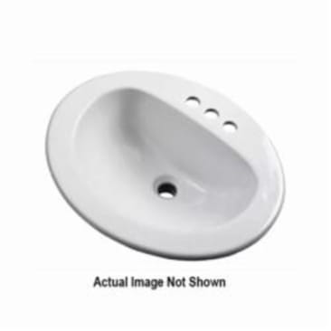 GERBER G0012834CH MAXWELL DROP IN BASIN 4CC WHT | Bartle