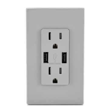 LEVITON T5632-GY Image 1