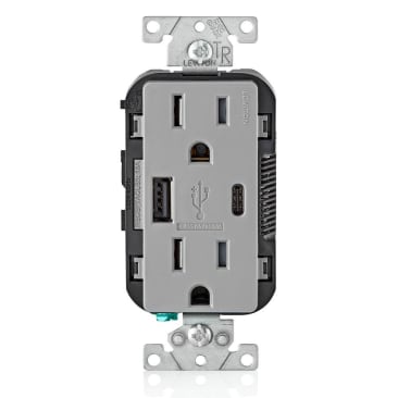 LEVITON T5633-GY Image 1