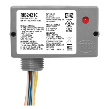 FUNCTIONAL DEVICES RIB2421C Image 1