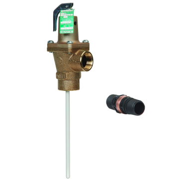 WATTS F259850 140X-8 3/4 TEMPERATURE & PRESSURE VALVE WITH