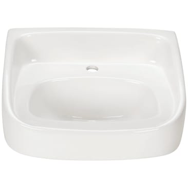 Sinkhole ‪ ZURN Z5361 20 X 18IN WALL HUNG LAV SINGLE HOLE 19000074