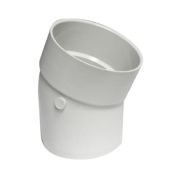 PVC D/L ELBOW 22-1/2 ST Image 1