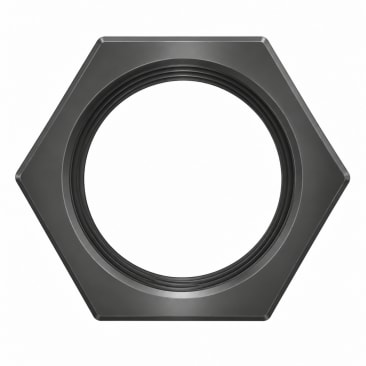 BLK MALL LOCKNUT Image 1