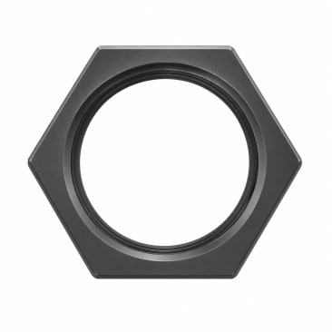 BLK MALL LOCKNUT Image 1