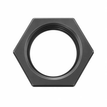 BLK MALL LOCKNUT Image 1
