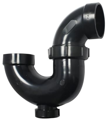 ABS P-TRAP W/CO Image 1