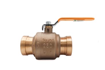 COPPER PRESS BALL VALVE Image 1