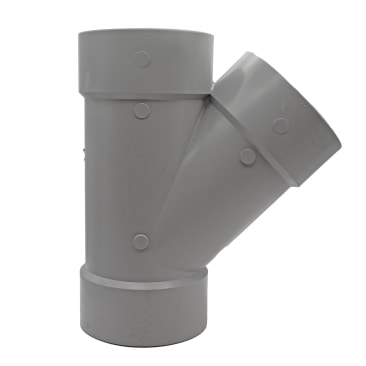 PVC DWV WYE Image 1