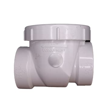 PVC DWV BACKWATER VALVE Image 1