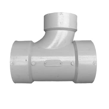 PVC DWV TEE Image 1