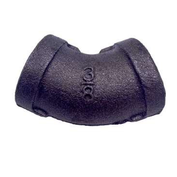 BLK MALL 45 ELBOW Image 1