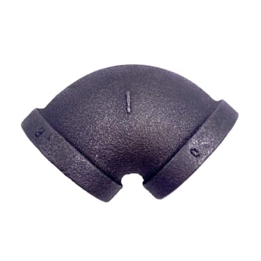 BLK MALL 90 ELBOW Image 1