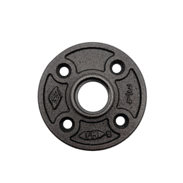 BLK MALL FLOOR FLANGE Image 1