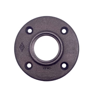 BLK MALL FLOOR FLANGE Image 1