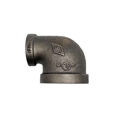 BLK MALL 90 ELBOW Image 1