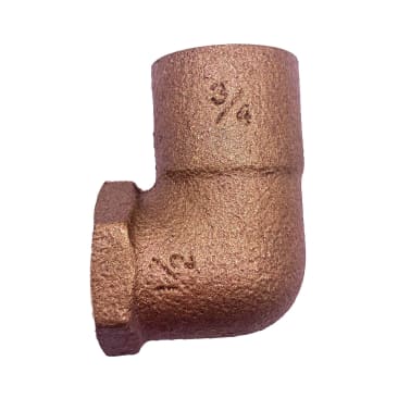 COPPER S.L. ELBOW 90 RED Image 1