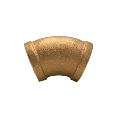 BRASS ELBOW 45 Image 1