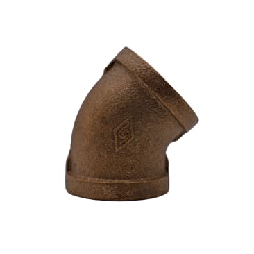 BRASS ELBOW 45 Image 1