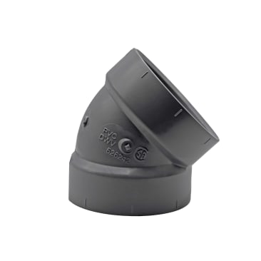 PVC DWV 45 ELBOW Image 1