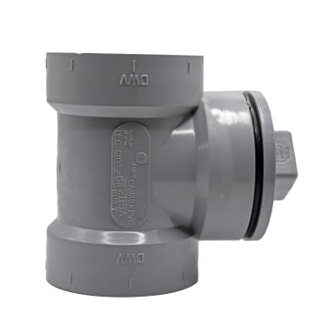 PVC DWV LINE CLEANOUT Image 1