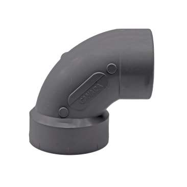PVC DWV STR 90 ELBOW Image 1