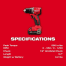 MILWAUKEE 3692-22CT Image 2